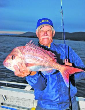 Mick Welsh with another nice early morning red from a close in northern reef.
