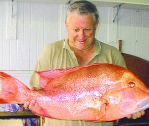 Pat Hogan could not believe his eyes when his red emperor, caught on a recent North West trip, tipped the scales over 11kg.
