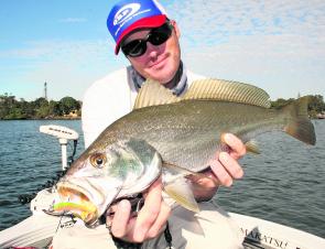 This mulloway was a pleasant surprise for the author on light bream gear. Get over the top of the fish and don’t bully it, and the odds can turn in your favour.