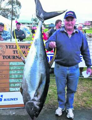 Big yellowfin are what we all want to see this month — before the bluefin arrive!