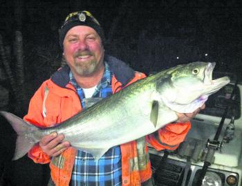 Colin Trenaman with a 7.1kg tailor.