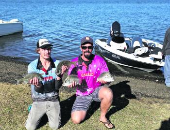 Team Baitshop Toukley/Crony Rods’ Daniel Wright and Nathan Settree won the day by 850g!