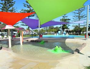 There is plenty for youngsters to enjoy in the resort style swimming pool!