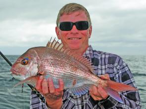 The gravel is where you will find tasty little snapper at the moment.