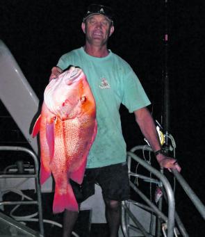 The Red Emperor is the holy grail capture for night time reef fishing trips from waters of Hervey Bay and further north. Red Emperor are best targeted on live baits down deep at night time when at anchor.
