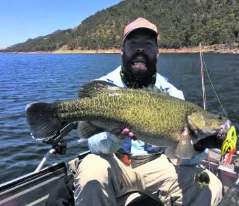 Josh Buckingham from Jackpot Spinners Baits uses the area in and around Burrinjuck Waters to test his lures. 