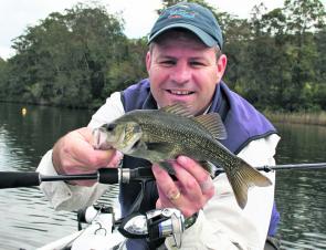 The Hastings River might not hold a lot of big bass but the small, feisty ones are great fun.