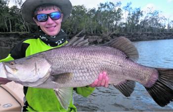 Barramundi are well known to frequent drains as they spill out bait. 