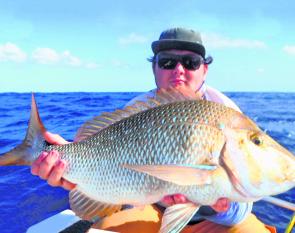 Spangled emperor have been a feature in the bags of those fishing the closer reefs around Point Lookout. 