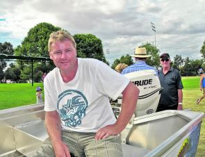 A brand new boat is quite a consolation prize for 2013’s second place winner.