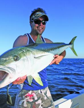 There should be a few kingies on the inshore reefs this month.