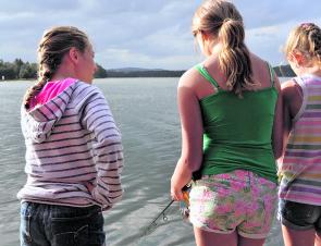 It’s important for youngsters to learn that fishing is also about mateship and camaraderie.
