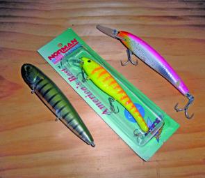 These three lures cover the hardbodied options pretty well for bankside casting where casting distance is a high priority; 
