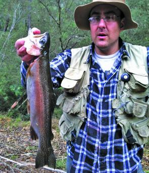 Quality rainbows are there to be caught this winter on Lake Eildon.