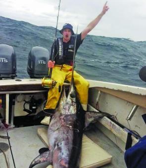 Leo Millar and his crew have been putting in some serious time and effort into cracking the broadbill code in local waters. 