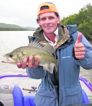 The Tweed can offer a variety of species this month, such as this great looking bass.