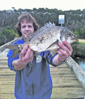 Jordon and his mates caught a few rippers from Anglesea