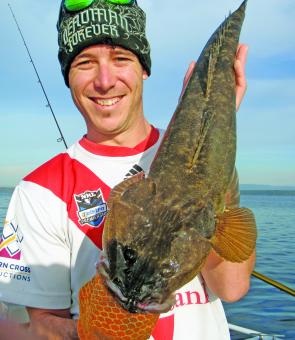 Kym Wheeler from Griffith caught and released this quality Winter flathead.