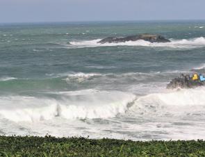 From bad to much worse. It took less than an hour for the entrance to the outer harbour to close as a big low-pressure system raced up the coast in June.