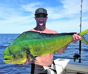 Cooper Williams with a seasonal mahimahi from out wide.