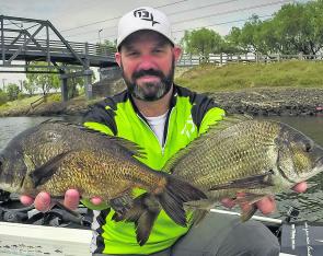 Continuing his good form on the Maribyrnong River, Dale Baxter showed the boys from In Depth Angler how to go about luring a few resident bream from their lair. Check out these beauties! 