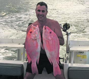 Jason Teelow caught a good haul of nannygai recently using a new product called the Gunnell Rod supplied by Alvey Reels – worth checking out!