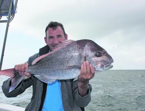 The snapper can be targeted around the shallow areas such as Murphys, Gneering, Sunshine and the Caloundra 7 and 12 Mile reefs.