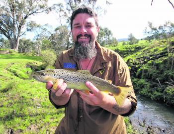 Spring 2015 has seen the best trout fishing across the region for several years. Hopefully there's still enough water around in December to keep them on the bite.