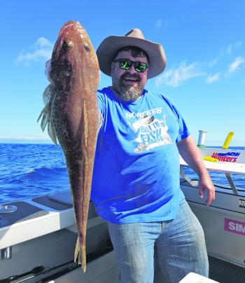 The flatties are huge around Tasmania and they’re on fire.