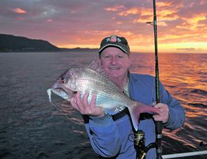 Sometimes its just nice being on the water with a sunrise like this a few fish make it even better.