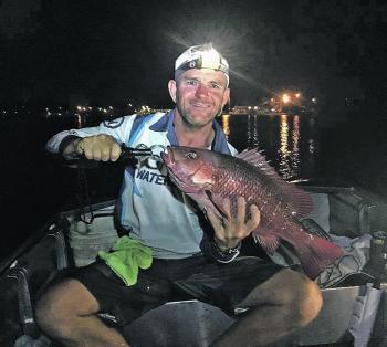 Mark Greentree caught this awesome jack night fishing.