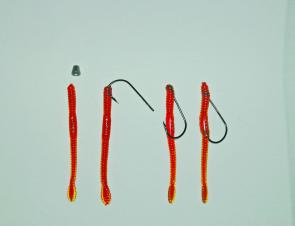 Fishing Monthly Magazines : TEXAS WEEDLESS WORM RIGGING