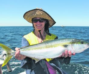 March is yellowtail kingfish time offshore.