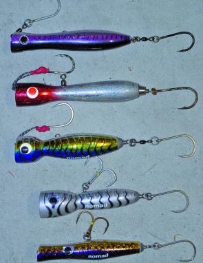 There are numerous ways to rig large poppers.