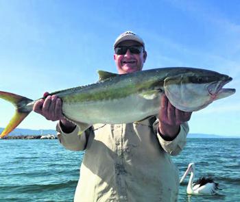 Rob West was justifiably happy with this kingfish.