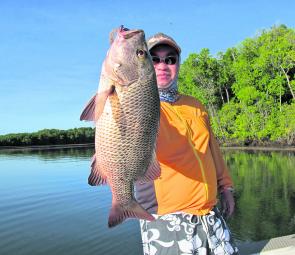 This 48cm jack took a stickbait meant for a barra.