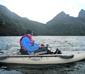 Kayaks can take you to some wonderful places, such as here on Lake Dove under the iconic Cradle Mountain in Tasmania. Photo courtesy Mic Rybka.
