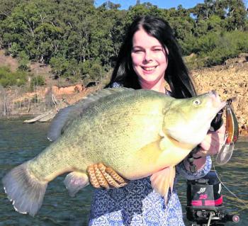 Ally Macklan with a nice Eildon yella. 