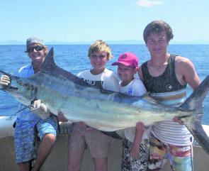 Saltaire Charters have completed their best small black marlin season ever.