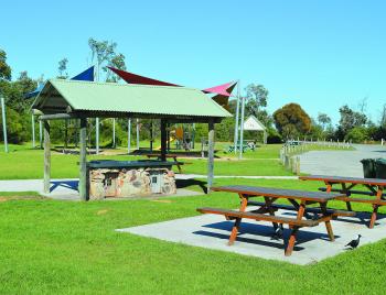 There are two great playground and parks. This is the one located at Eastern Beach.
