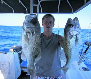 Bottom fishing has been very good with catches of pearl perch dominating on the 60-70m line. 