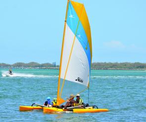MirageDrive pedalling system is a fantastic piece of equipment and works by peddling two underwater flippers that propel the Hobie Mirage with surprising speed and ease. 