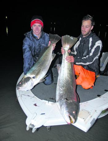 Big mulloway are a winter specialty on the Gold Coast. 