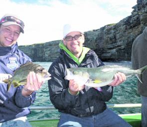 Salmon and bream are great candidates from the washes. This is a great style of fishing over the cooler months.