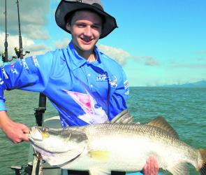 There have been some good-sized barra getting around over the past month.