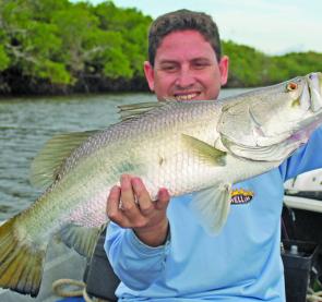 Barra will be high on the menu for creek fishers and reading the run off is key to barra fishing success. 