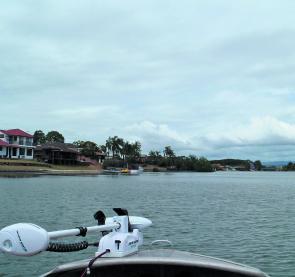 Overcast conditions are perfect for surface fishing because the cloud cover gives fish more confidence to come up to the surface.