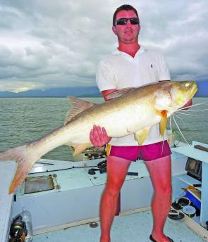 Matt from Townsville is now a member of the metre-plus threadfin club with a 125cm fish.