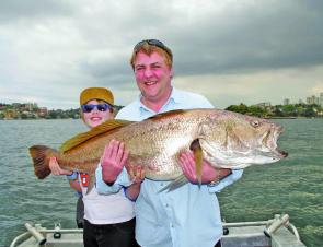 Want a big jewfish? Use a big bait and intercept them as they head off to feed around a tide change.