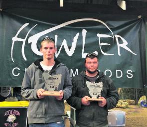 Brendan Lovell and Will Thorpe champions of round one.